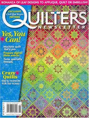 Quilter's Newsletter Magazine